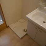 室内洗濯機置き場